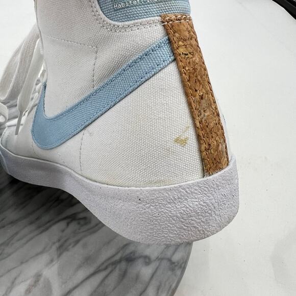 Nike Youth 6Y Shoes Indigo White Blazer Mid '77 SE GS Retro Sneaker DC8246-100 - Picture 6 of 15